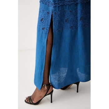 Ermanno Scervino LIFE рокля от лен (D484Q615GQI)