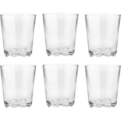 Stelton Чаша за вода GLACIER, 250 мл, комплект от 6 бр. , прозрачен, стъкло, Stelton (SN640)