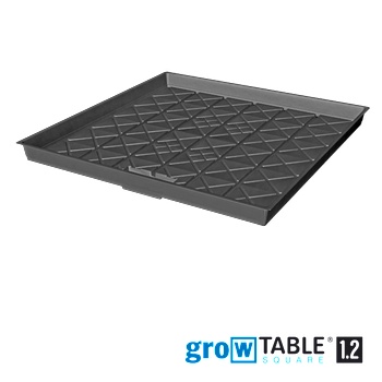 Image 1 of growTOOL growTABLE square 1.2 - 118 x 118 x 9 + 4 cm