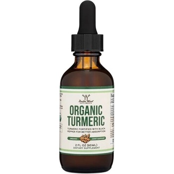 Double Wood Supplements Куркума + черен пипер, джинджифил, розмарин, канела и салвия, 60 ml капки | Double Wood (23010 DW)