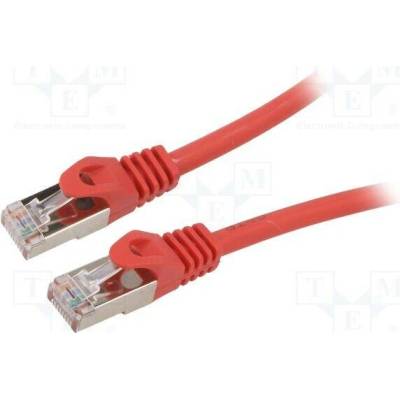 Gembird PP6A-LSZHCU-R-15M Patch S/FTP Cat 6a RJ45 vidlice z obou stran lanko Cu
