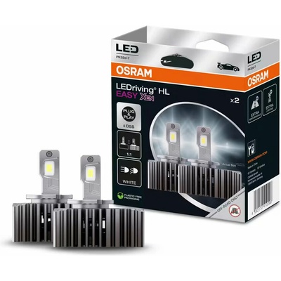 OSRAM žiarovka LEDriving HL EASY XEN D5S, 50 W, 12 V, 6500 K, PK32d-7, +180 %, súprava 2 ks ORZ0030