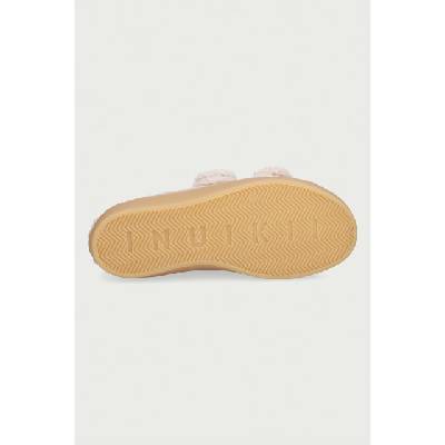 Inuikii Shearling Low Velcro Pastelle маратонки дамски от велур (1001.001.0541.601)