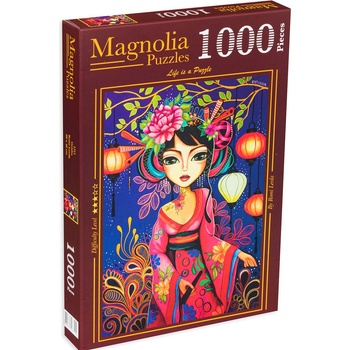 Magnolia Пъзел Magnolia от 1000 части - Красивата гейша (1711)