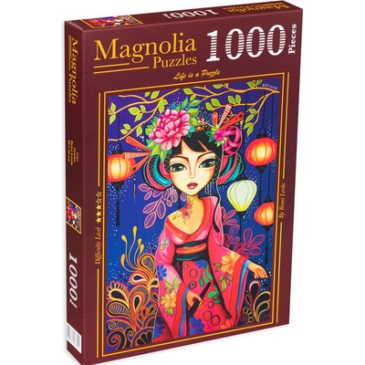 Magnolia Пъзел Magnolia от 1000 части - Красивата гейша (1711)