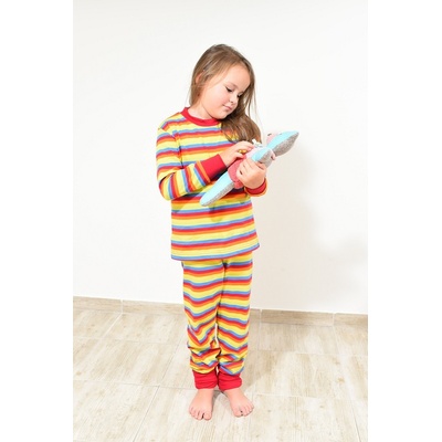 Pyžamo Dúha s červenou