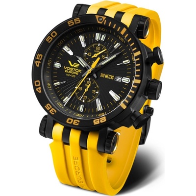 Vostok Europe VK61/575C589 Žlutý silikonový řemínek