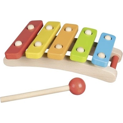 Goki Детска играчка Goki - Ксилофон, 5 тона (61968)