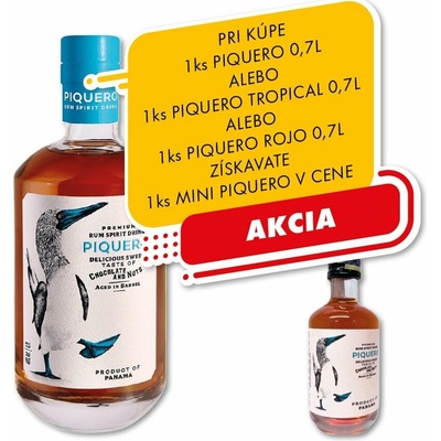 Piquero 40% 0,7 l (čistá fľaša)