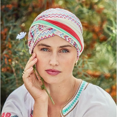 Christine Headwear Turban Christine Shakti Zigzag Vibes