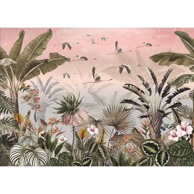 Interdruk - Puzzle Animals birds stork flowers plants - 1 000 piese