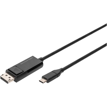 ASSMANN DIGITUS USB-C към DisplayPort с двойна дирекция адаптер 8K 2m (AK-300334-020-S)