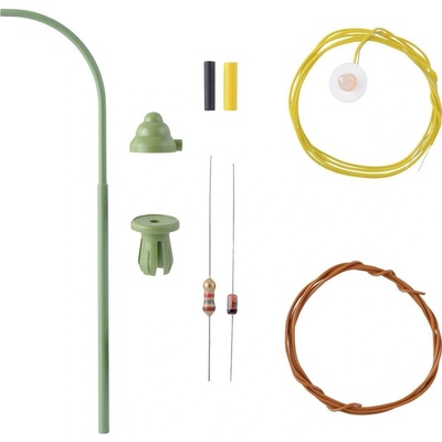 Viessmann H0 Plynová, oblouková lucerna zelená LED 6729