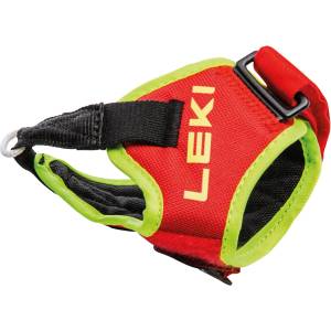 Leki Ски щеки Leki Trigger Frame Strap Leash - Bright Red / Neon Yellow - размер One Size (419-0519-0211)