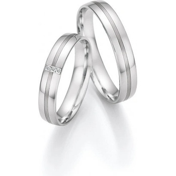 Honeymoon zlaté snubní prsteny 66 61070 040WG