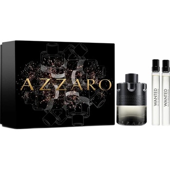 Azzaro The Most Wanted Intense подаръчен комплект с тоалетна вода 100мл и мини 10мл за мъже 1 бр