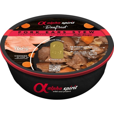 Alpha Spirit Dog Realfood Guláš z bravčových uší 280 g