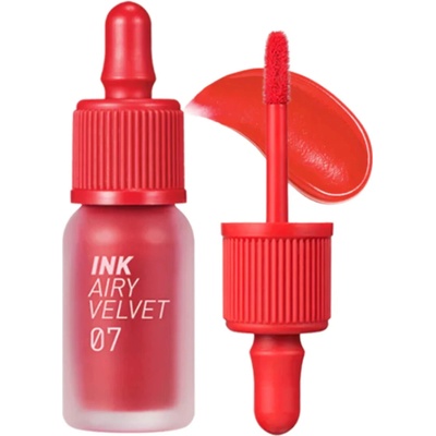 Peripera Ink Airy Velvet 007 Heart Grapefruit Matný tint na pery 4 g