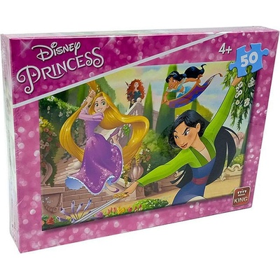 Educa Multi 4 Disney Princess 50-80-100-150 dílků dílků