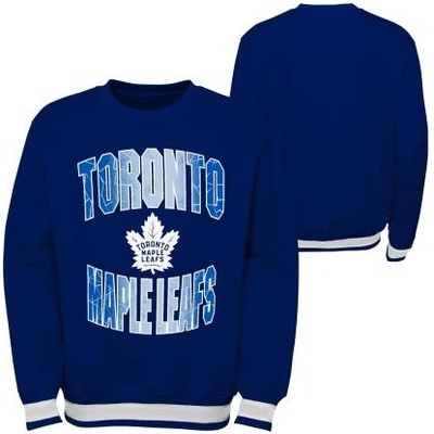 Outerstuff detská mikina Toronto Maple Leafs Blueliner Crew Neck