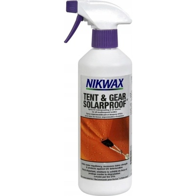 Sprej na impregnaci stanů a markýz Tent & Gear Solarproof Nikwax 500 ml