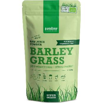 Purasana Био сок от ечемична трева на прах - 200 г