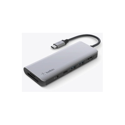 LMP Belkin CONNECT USB-C 7in1 Multiport adapter - Grey (AVC009btSGY)