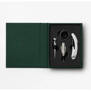 Printworks Комплект аксесоари за вино от неръждаема стомана The Essentials Wine Tools - Printworks (PW00629)