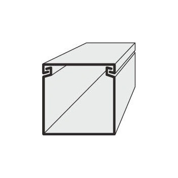 Lišta PVC 40x40 2m EIP POLYPROFIL