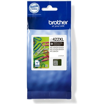 Brother Тонер касета, brother, lc422xl, Черен (lc422xlbk)