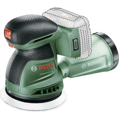 Bosch - 18V AKU excentrická brúska UniversalOrbit 18V-20, 1x aku 2,0 Ah Li-Ion, nabíjačka 06033E4102