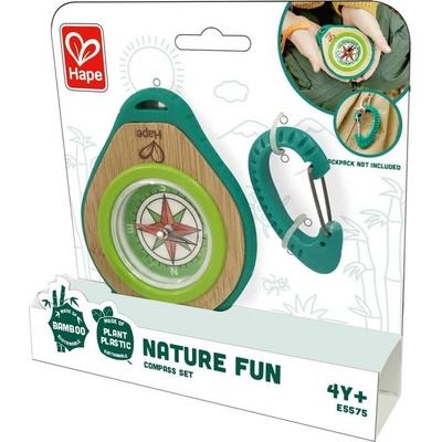 Hape Bamboo Set s kompasem