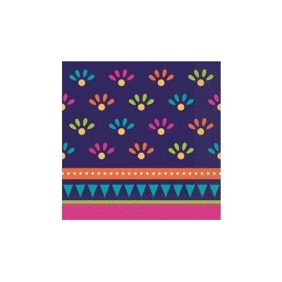 Unique Ubrousky papírové Fiesta 33x33cm 20ks
