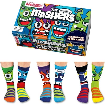 United ODDsocks Detské veselé ponožky MASHERS