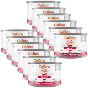 Calibra Cat Adult Life Beef 12x200g
