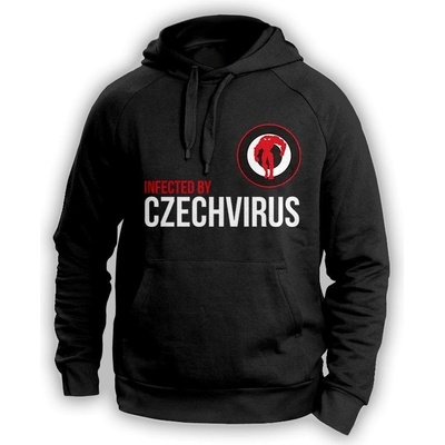 Czech Vírus mikina Unisex čierna