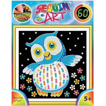 Image 1 of Sequin Art - Изкуство с пайети за 60 минути, Бухалче