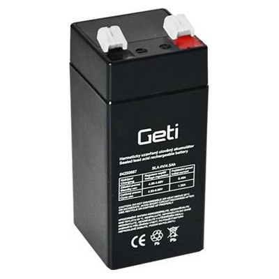 Geti SLA6V4.5 6V 4.5Ah