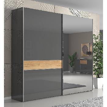 Гардероб с плъзгащи врати Onyx PK231 OG ON