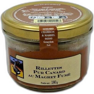Kachní rillettes se zauzenými kachními prsíčky GODARD 180 g