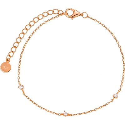 Olivie strieborný náramok TRI SESTRY ROSE 8961