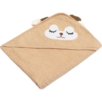 Sensillo Хавлия с качулка Sensillo - Eлен, 100 х 100 cm, бежова (SILLO-30563)