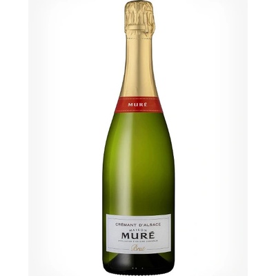 Domaine Muré Crémant d´Alsace brut Cuvée suché biele NV 12,5% 0,75 l (čistá fľaša)