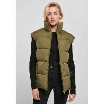 Urban Classics Грейка Ladies Waisted Puffer Vest olive XXLUB-TB5437-00176 - Камуфлаж, размер L