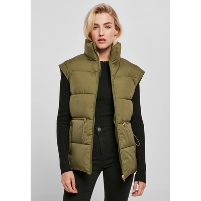 Urban Classics Грейка Ladies Waisted Puffer Vest olive XXLUB-TB5437-00176 - Камуфлаж, размер L
