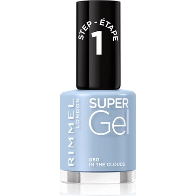 Rimmel Super Gel гел лак за нокти без използване на UV/LED лампа цвят 060 In The Clouds 12ml