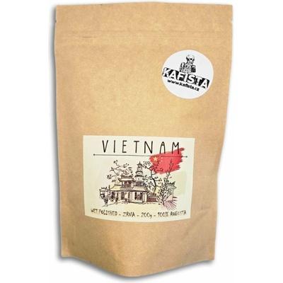 Kafista Vietnam 100% Robusta zrnková 200 g