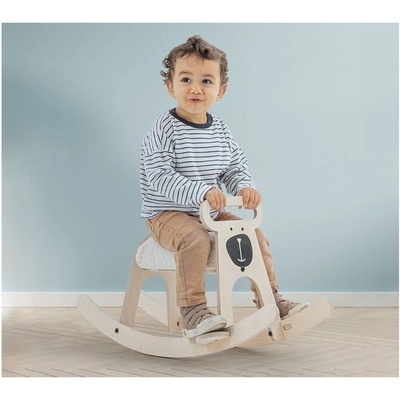 MamaToyz Drevený hojdací kôň Bear