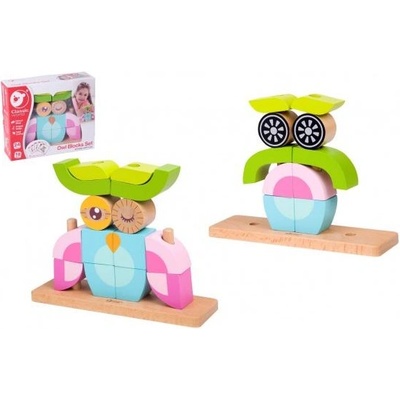 Teddies Дървен пъзел Сова 19 части