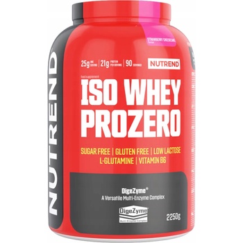 NUTREND Iso Whey PROZERO 2250 g